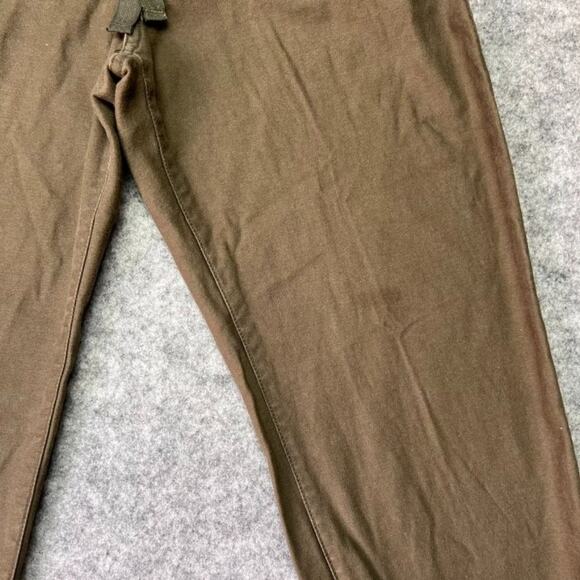 Aritzia TNA Joggers Womens 4 Green Smocked Pants Drawstrings Athleisure - Picture 3 of 16